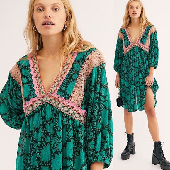 Free People Tops - NEW Free People Moon Child Maxi Top S